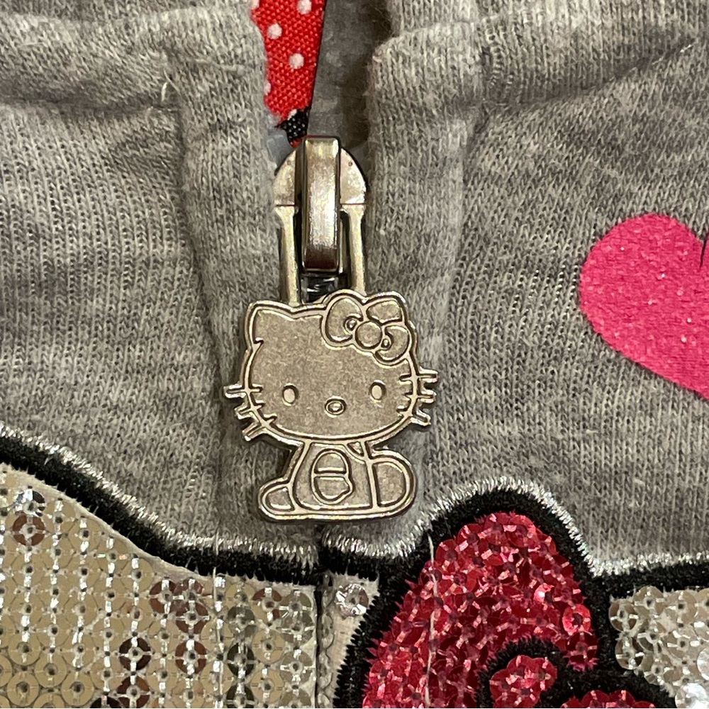 Girls Hello Kitty zip up - Picture 5 of 6
